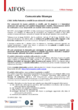 Comunicato Stampa AiFOS
